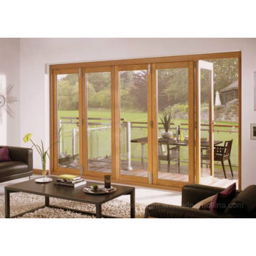 External Timber Bifolding Frame Door